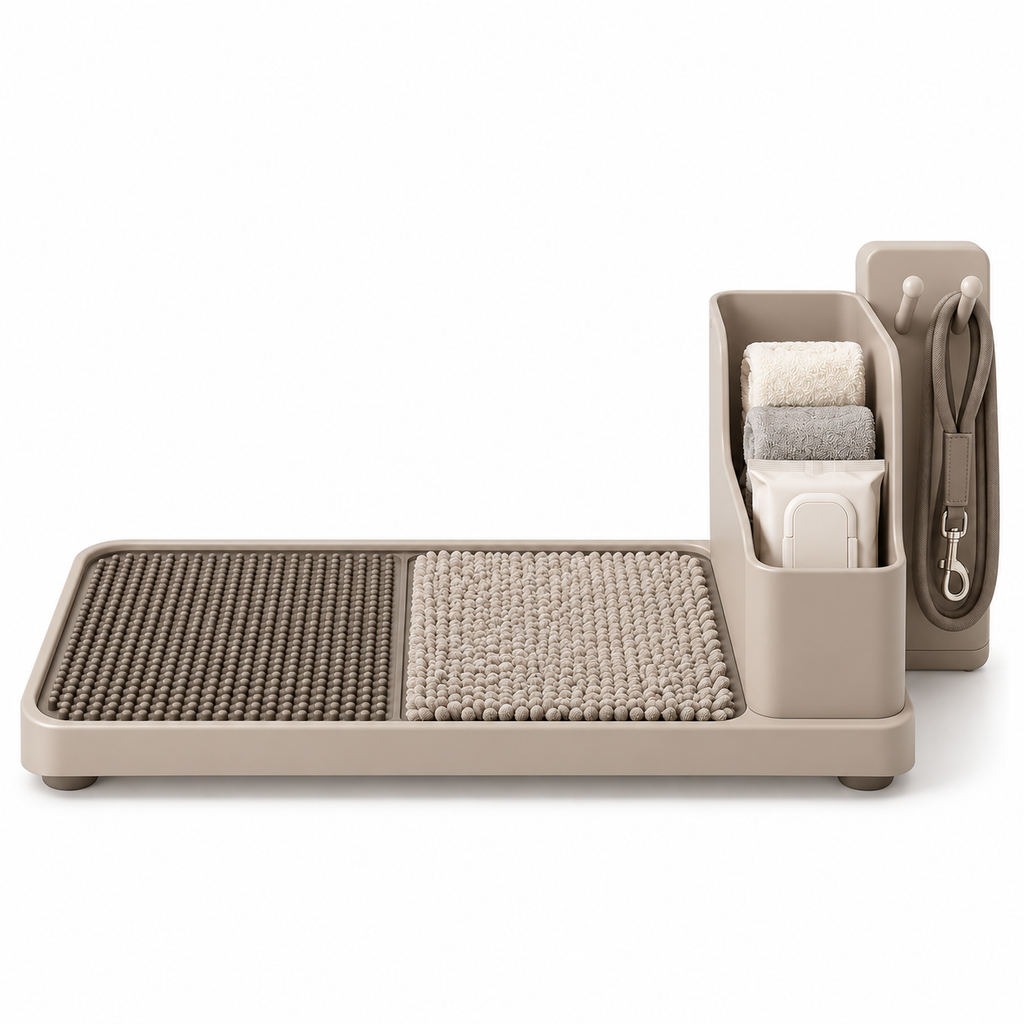 NESTVORO® PawPort Pet Entryway Cleaning Station