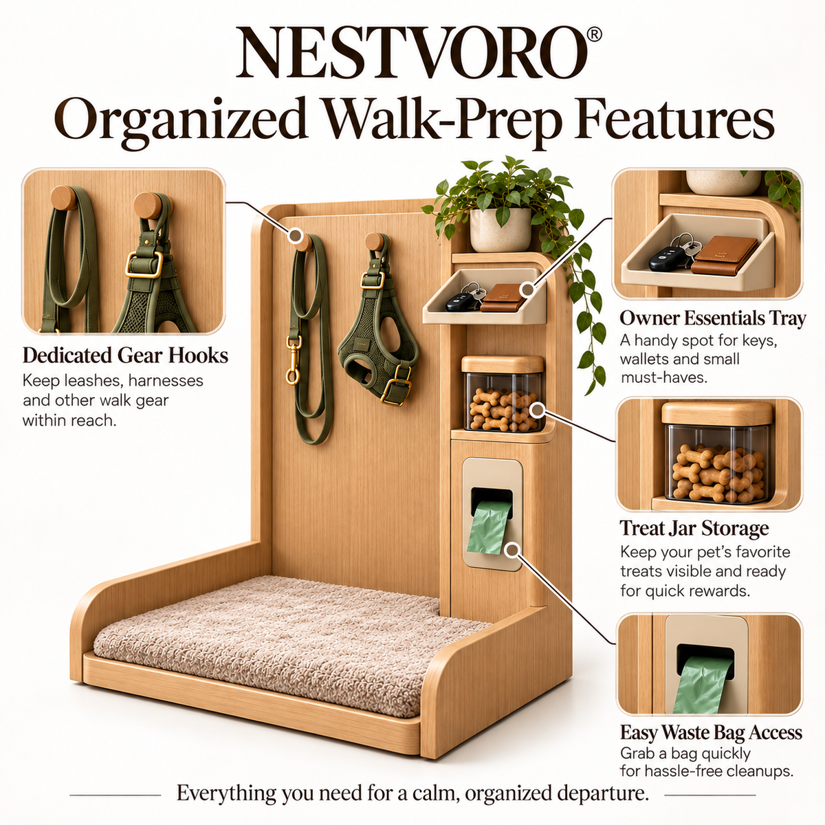 NESTVORO® ReadyNest Pet Departure Station