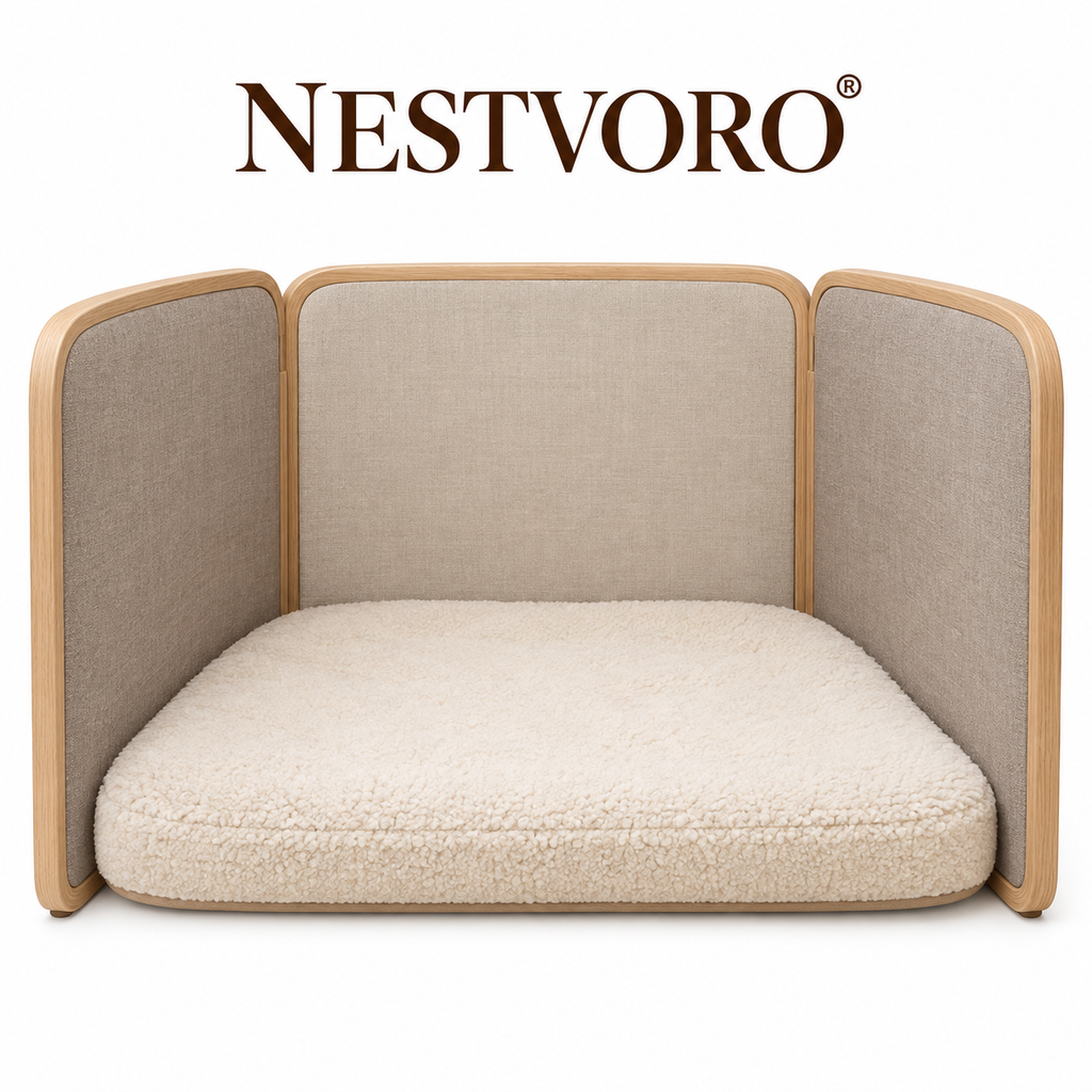 NESTVORO® QuietNest Foldable Pet Privacy Retreat
