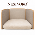NESTVORO® QuietNest Foldable Pet Privacy Retreat