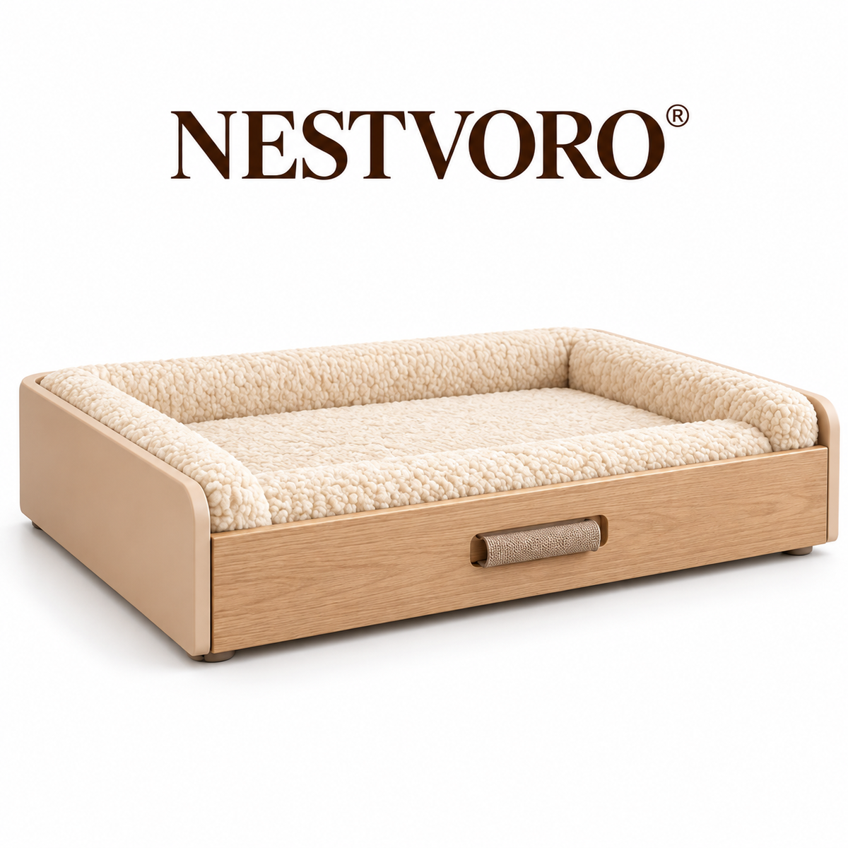 NESTVORO® SlideNest Hidden Pet Pull-Out Bed