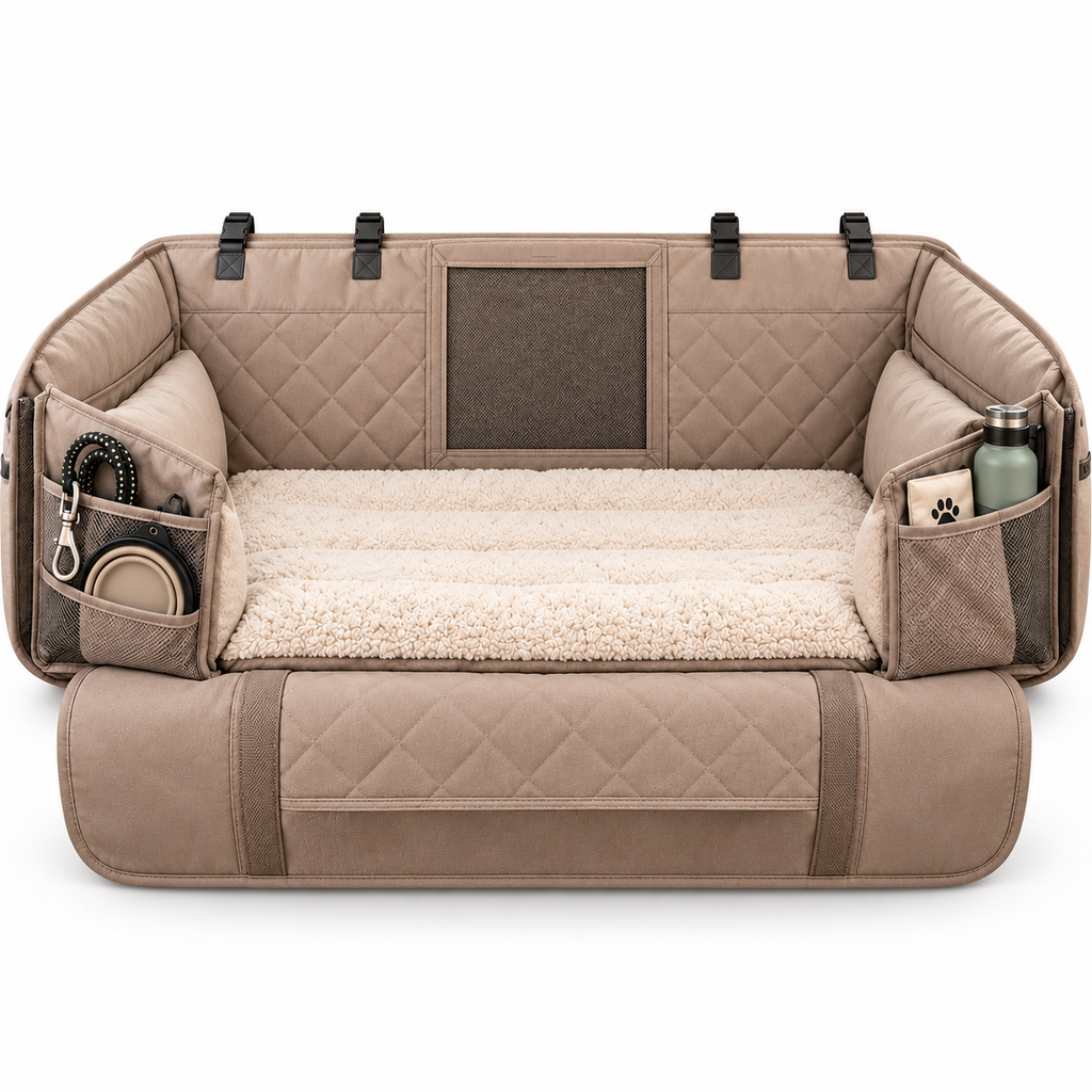 NESTVORO® RoadNest Backseat Pet Travel Retreat